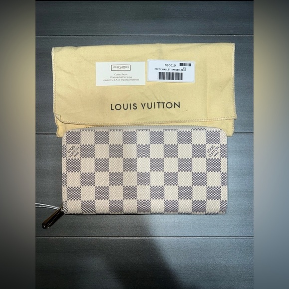 Louis Vuitton Handbags - Louis Vuitton Damier Azur Zippy Wallet | Box + Dustbag | COA